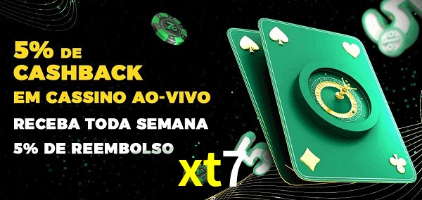 Promoções do cassino ao Vivo xt7